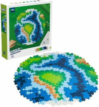Plus-Plus Plus-Plus Casse-tête par numéros Terre 800 pièces 5710409106931