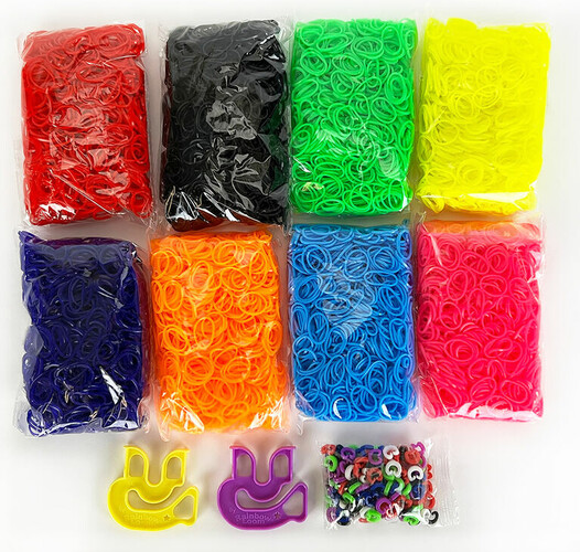 Rainbow Loom Rainbow Loom boîte au trésor Neon 812317025566