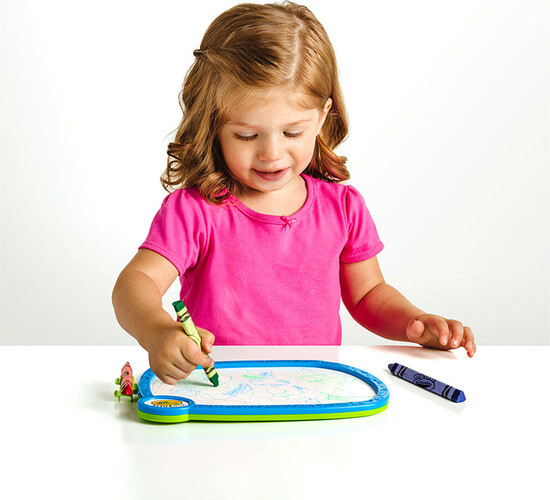 Crayola My First Crayola Tablette à dessin recto verso 063652681607