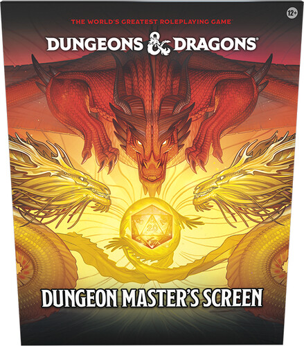 Wizards of the Coast Donjons et dragons 5e DnD 5e 2024 (en) Dungeon Master Screen (D&D) 9780786969814