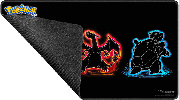 Ultra PRO Pokemon Playmat 24x13.5 - Neon Kanto Foil 074427166588