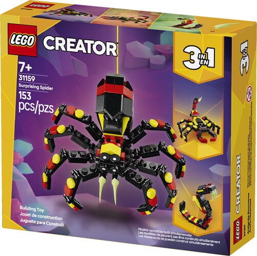 LEGO LEGO 31159 Animaux sauvages l’araignée surprenante 673419407120