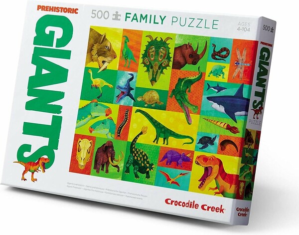 Crocodile creek Casse-tête 500 Les géants préhistoriques 732396288594