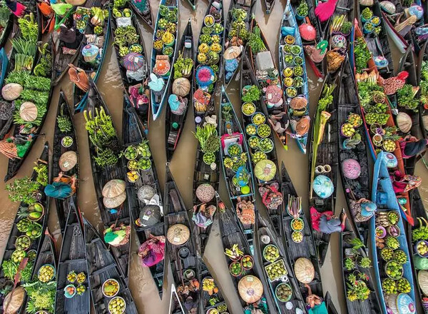 Ravensburger casse-tête Casse-tête 500 Marché flottant Indo 4005555018131