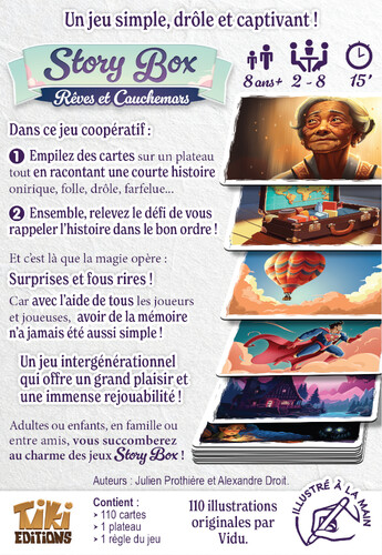 Tiki Editions Story Box (fr) Rêves et Cauchemars 3760308480481