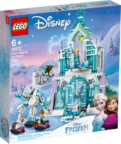 LEGO LEGO 43172 Princesse Le palais des glaces magique d'Elsa, La Reine des neiges (Frozen) 673419319652