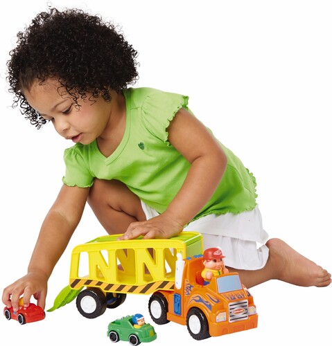 Kidoozie Transporteur de voitures musical et avance à batteries (Zoom 'n Go) 020373024670