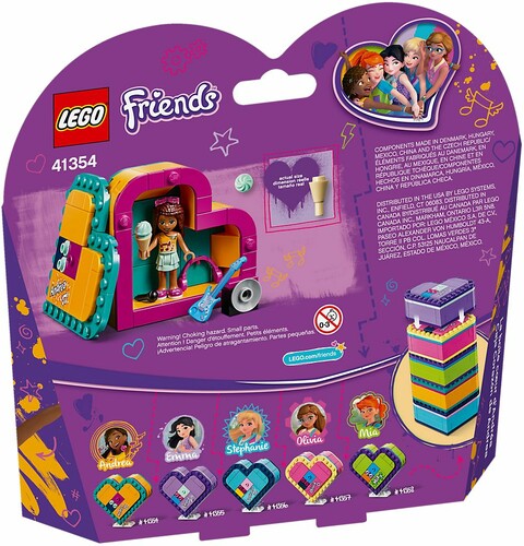 LEGO LEGO 41354 Friends La boîte cœur d'Andréa 673419300230
