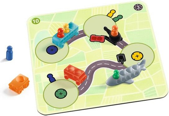 Djeco Sologic / Traffic Logic (fr/en) 3070900085855