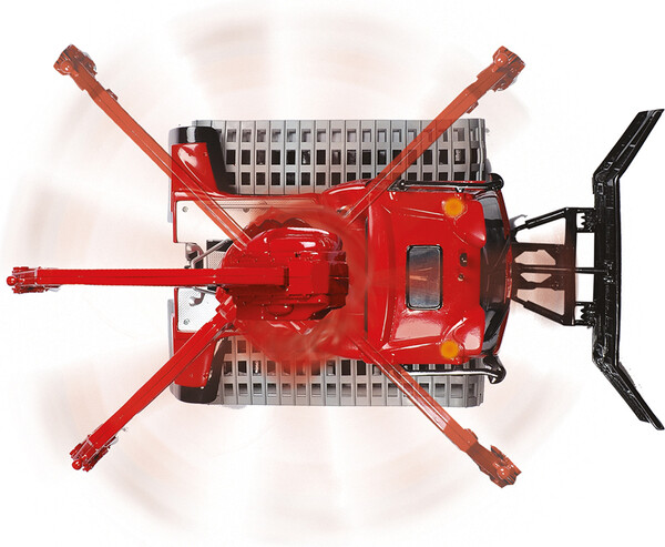 Dickie Toys dickie - téléguidé déneigeuse pistenbully 600 51 cm 1:18 4006333076329