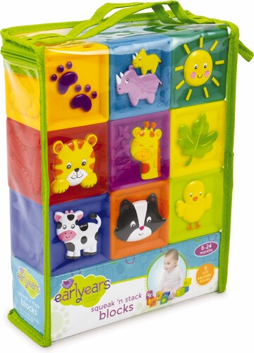 Earlyears Blocs souples pour bébé (cubes) 020373003811
