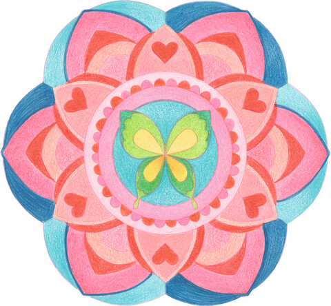Avenue Mandarine Avenue Mandarine - Graffy Pop Mandala '' Fille '' 3609510520274