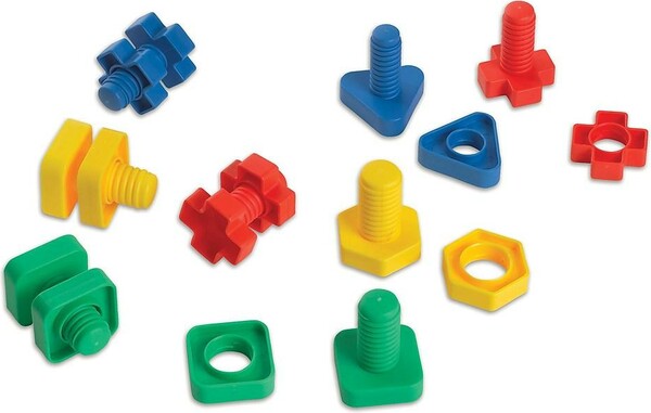 Edushape Easy-Grip Nuts & Bolts 7290016546316