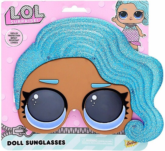 Sunstaches Sunstaches LOL Surprise Doll Sirène (lunettes de soleil) 878599405472
