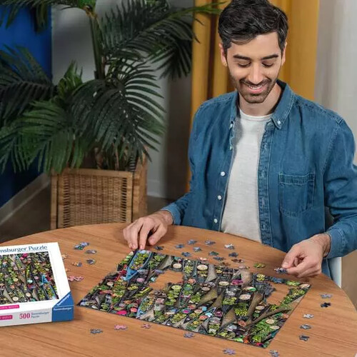 Ravensburger casse-tête Casse-tête 500 Marché flottant Indo 4005555018131