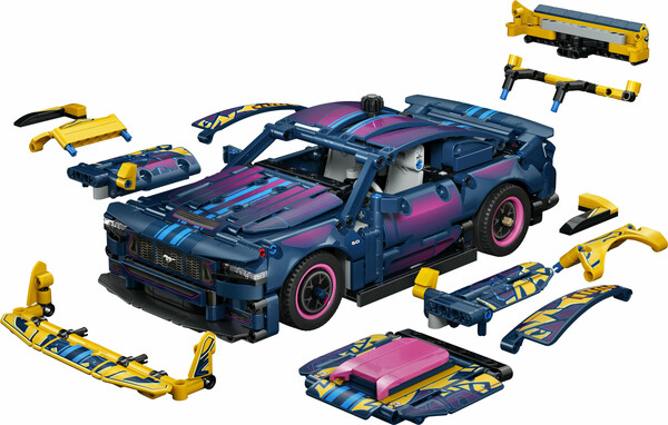 LEGO LEGO 42236 Le garage de personnalisation pour voiture Ford Mustang GT 673419424448