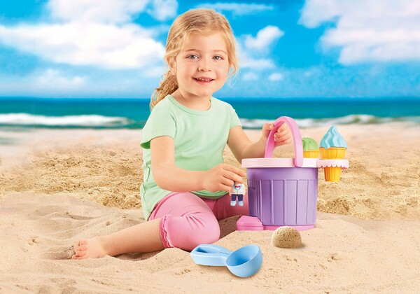 Playmobil Playmobil 9406 Stand de glace avec seau pour le sable 4008789094063