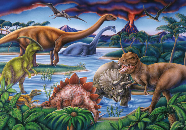 Ravensburger Casse-tête 35 dinosaures 4005556086139