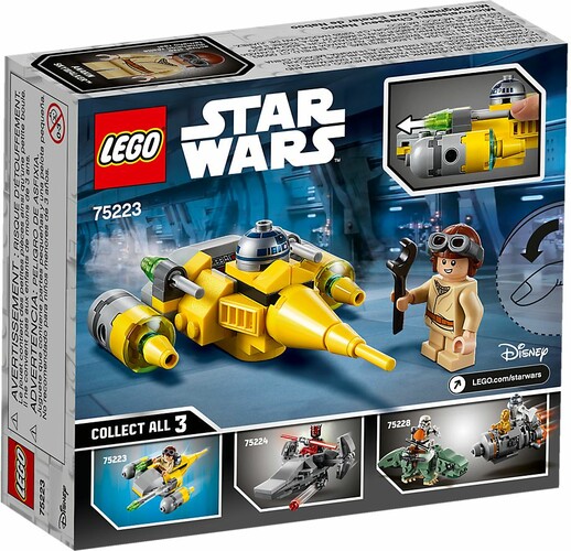 LEGO LEGO 75223 Star Wars Microvaisseau Chasseur Naboo 673419303613