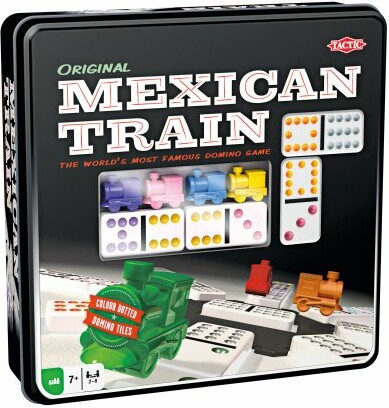 Tactic Domino d12 train mexicain boîte de métal (fr/en) 6416739540399
