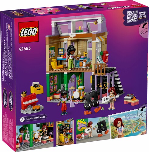 LEGO LEGO 42653 Le magasin de musique et l’appartement 673419404501