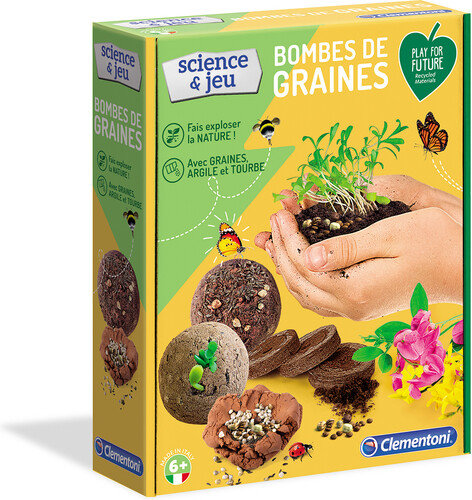 Clementoni S&J Bombes de graines (fr) 8005125524938