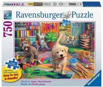 Ravensburger Casse-tête 750 Large Les petits chiots créatifs 4005556168019