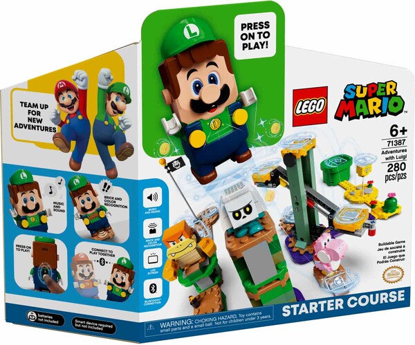LEGO LEGO 71387 Super Mario - Pack de départ Aventures avec Luigi 673419339315