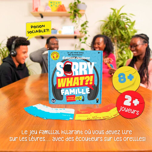 Kid collection Jeu Sorry What?! - Édition Famille - 629270810517