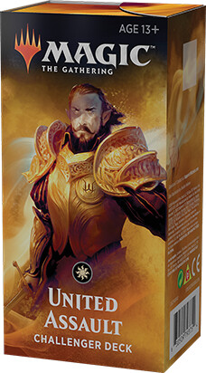 Wizards of the Coast MTG Challenger Deck 2019 United Assault (blanc) *