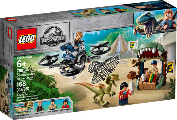 LEGO LEGO 75934 Jurassic World Le dilophosaure en liberté 673419301343