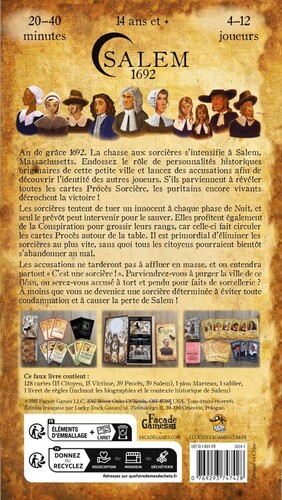 Lucky Duck Games Salem 1692 (fr) 769293747428