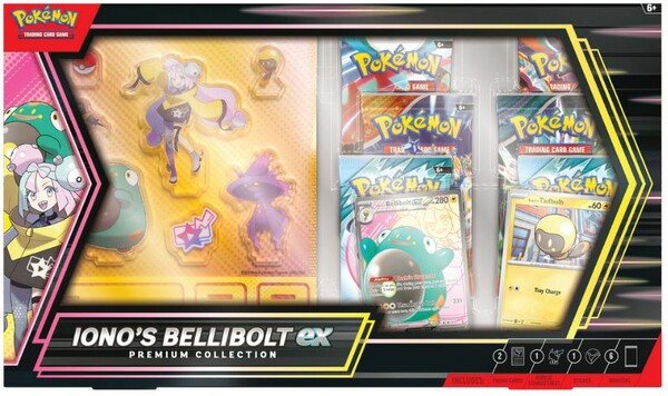 Pokémon Pokémon Iono’s Bellibolt EX Premium Collection (français) 196214109322