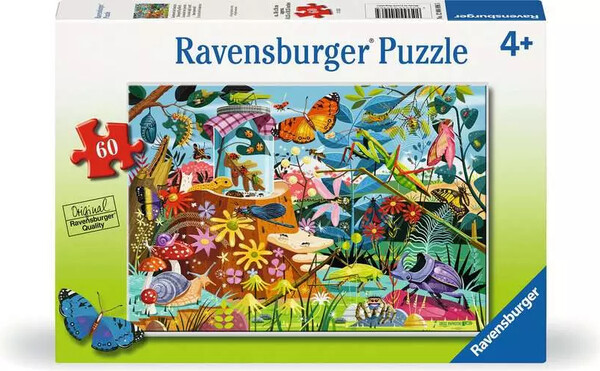 Ravensburger casse-tete Casse-tête 60 Le monde des insectes de l'arrière-cour 4005555040965