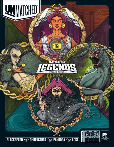 Restoration Games Unmatched (en) Battle of legends vol 03 850056595025
