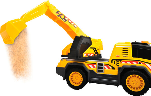 Dickie Toys City Heroes - Camion excavateur Sons et lumières 30 cm 4006333088667