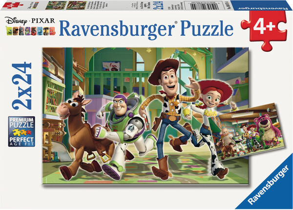Ravensburger Casse-tête 24x2 Toy Story Les jouets à la garderie 4005556088744