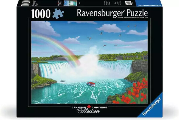 Ravensburger casse-tete Casse-tête 1000 Chutes du Niagara 4005555014867