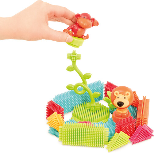 B. Brand Bristle Blocks - Aventures à la jungle 54 pièces 062243253681