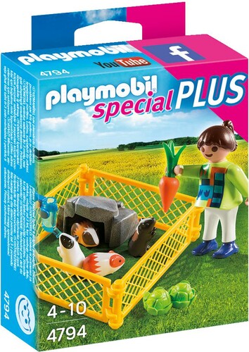 Playmobil Playmobil 4794 Enfant avec cochons d'Inde (mars 2016) 4008789047946