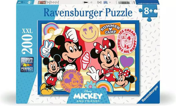 Ravensburger casse-tête Casse-tête 200 XXL Disney En route Mickey 4005555041368