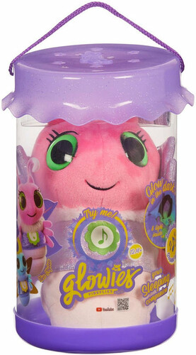 Glowies Firefly Plush Pink (glows in the dark) 8411936995339