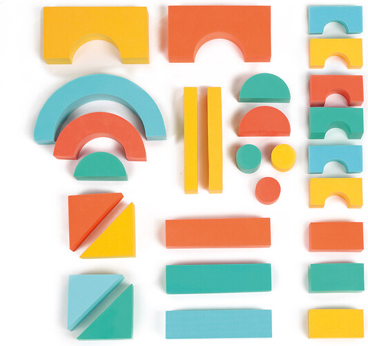 LUDI blocs de construction en mousse 3550833300916