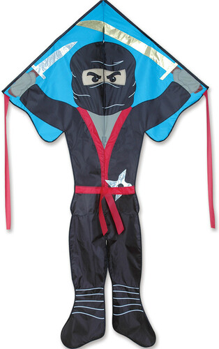Premier Kites Cerf-volant monocorde large facile à voler ninja volant 46'' x 90'' 630104441968