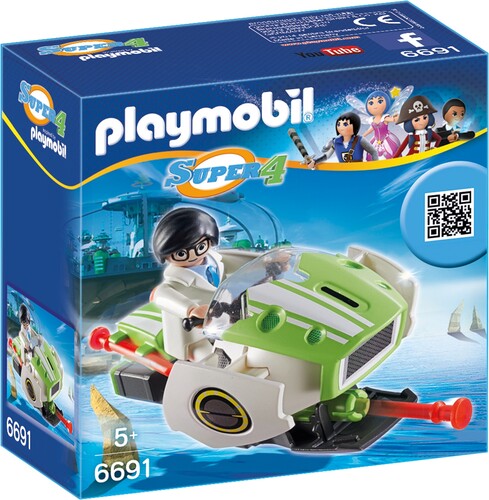 Playmobil Playmobil 6691 Super 4 Skyjet (fév 2016) 4008789066916