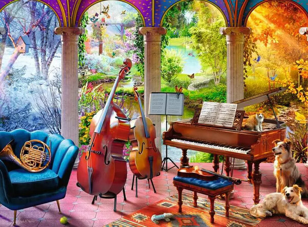 Ravensburger casse-tête Casse-tête 100 XL Bien être 4 saisons 4005555013662