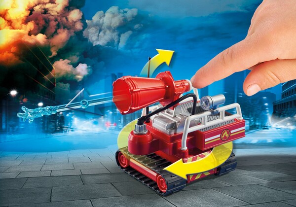 Playmobil Playmobil 9467 Pompier avec robot d'intervention 4008789094674