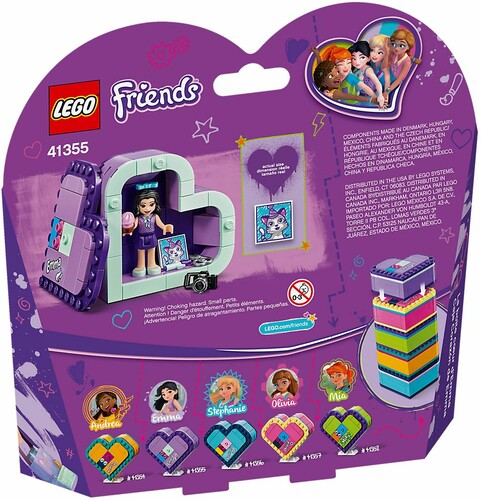 LEGO LEGO 41355 Friends La boîte cœur d'Emma 673419300247