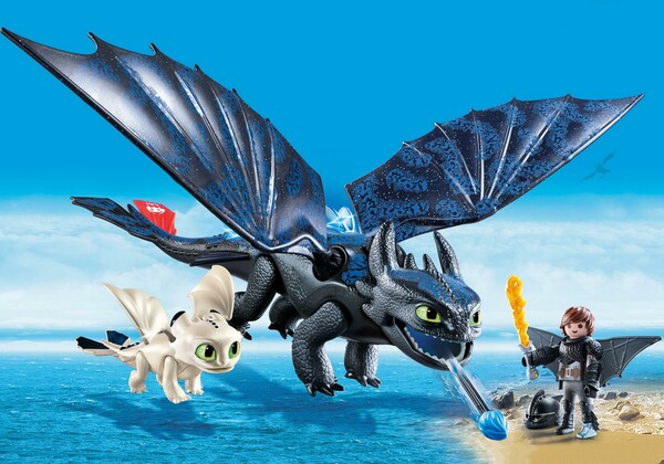 Playmobil Playmobil 70037 Dragons Krokmou et Harold avec bébé dragon 4008789700377