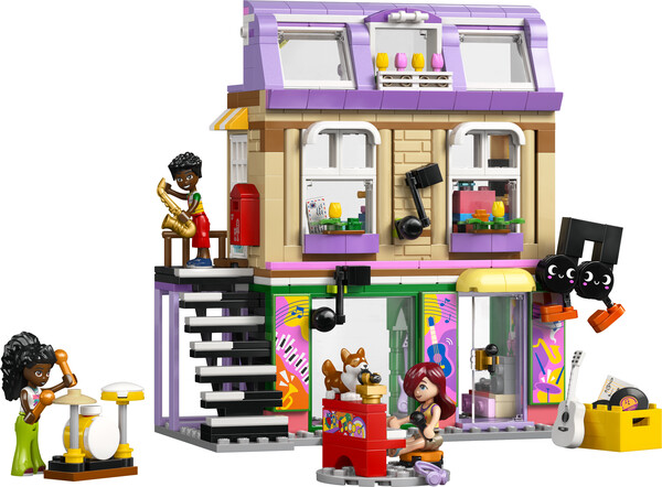 LEGO LEGO 42653 Le magasin de musique et l’appartement 673419404501